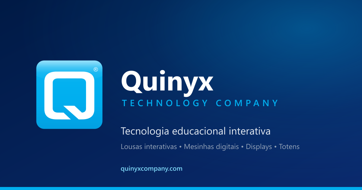 Interactive educational technology - Quinyx Technology Company